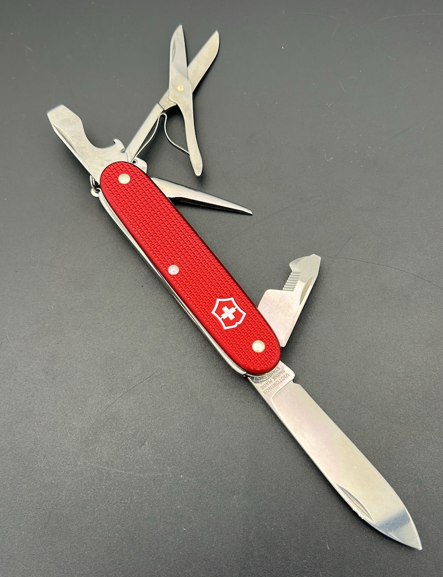 Red Pocket Knife | Swiss Pocket Knife | The Sharp Knife Club