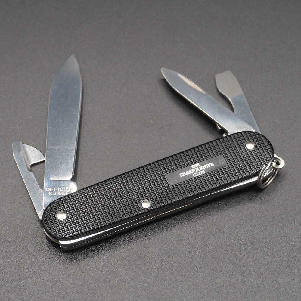 Victorinox Cadet Alox Black The Sharp Knife Club Edition