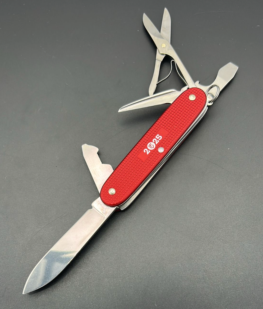 Victorinox Community Knife 2025 VF Pioneer X with BOX OPENER (no can opener) (NIB)