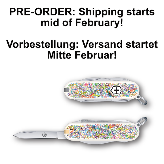 VORBESTELLUNG Victorinox „10 Jahre Victorinox Freunde“ Rambler The Sharp Knife Club Edition