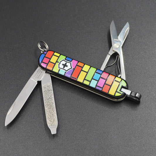 Victorinox Classic Colorful Bricks 3 3D Edition 58mm The Color 3 The Sharp Knife Club Edition