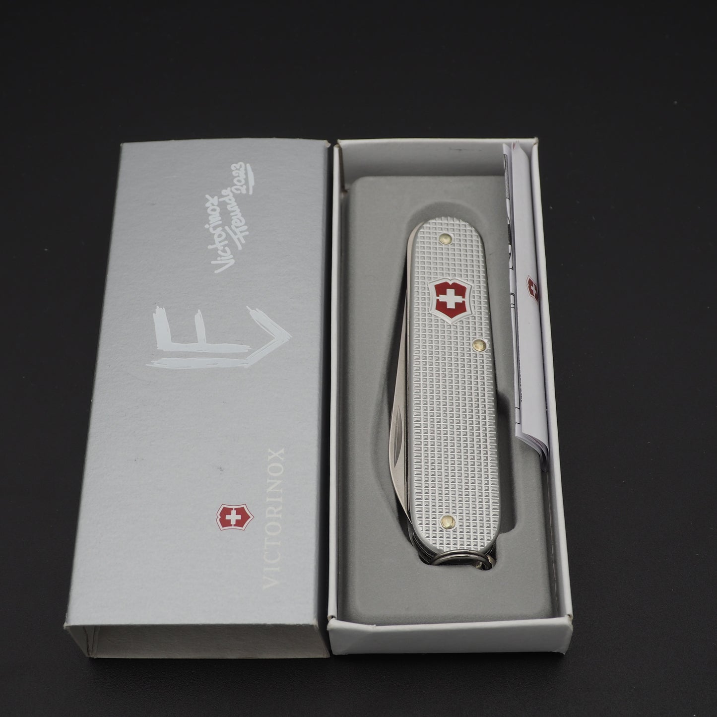 Victorinox Freunde Lumberjack aka Walker Silver Alox Group Knife 2023