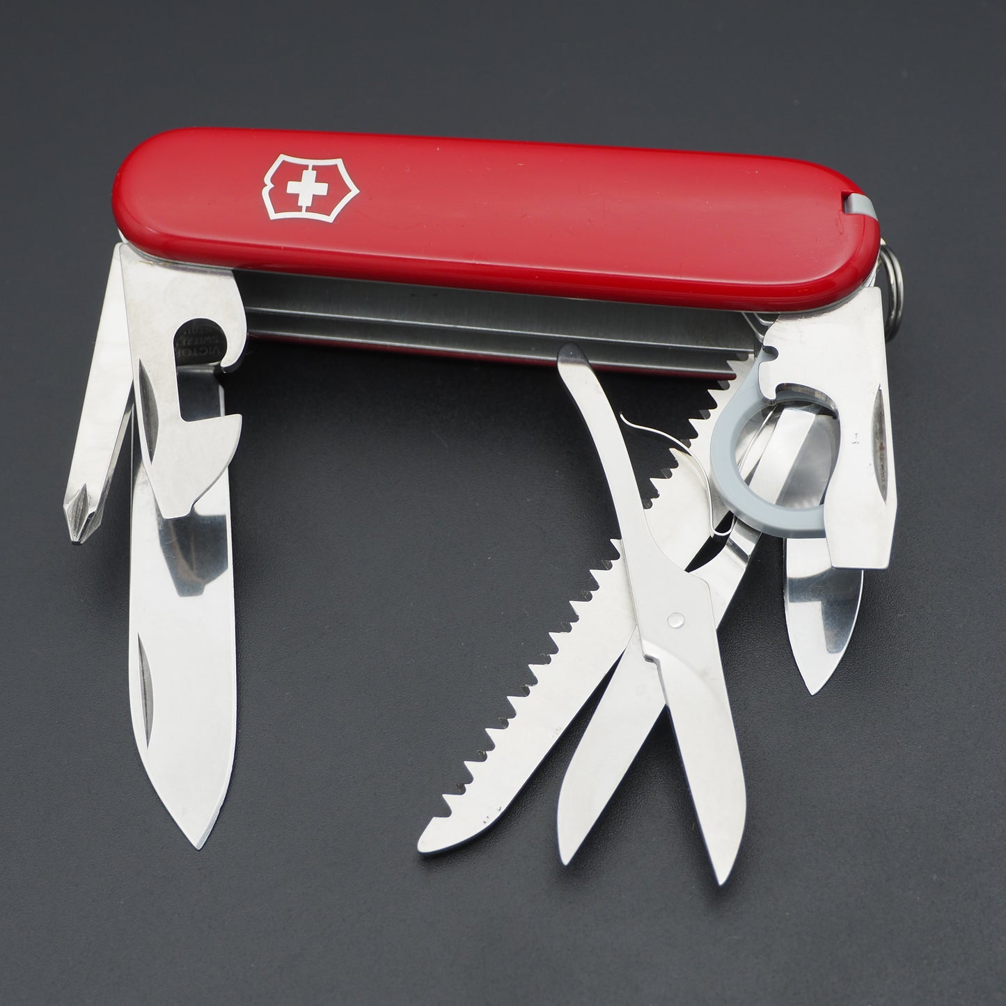 Victorinox Woodsman 91mm Swiss Army Knife USED Discontinued Very Old & Rare Vintage (no Box)