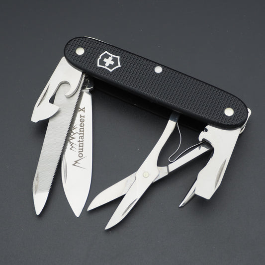 Victorinox Mountaineer X 2022 Alox Black 93mm NEW (Alox with Metal Saw)