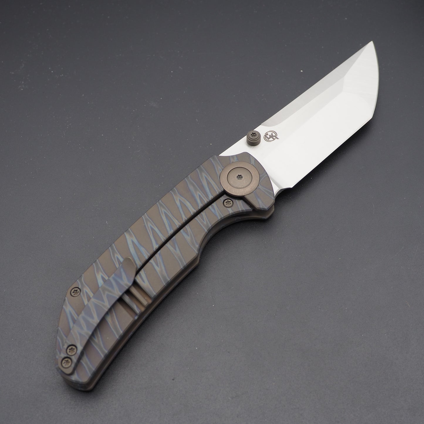 WE Knife Thug XL Tiger Stripe (WE20028D-2) (NEW)