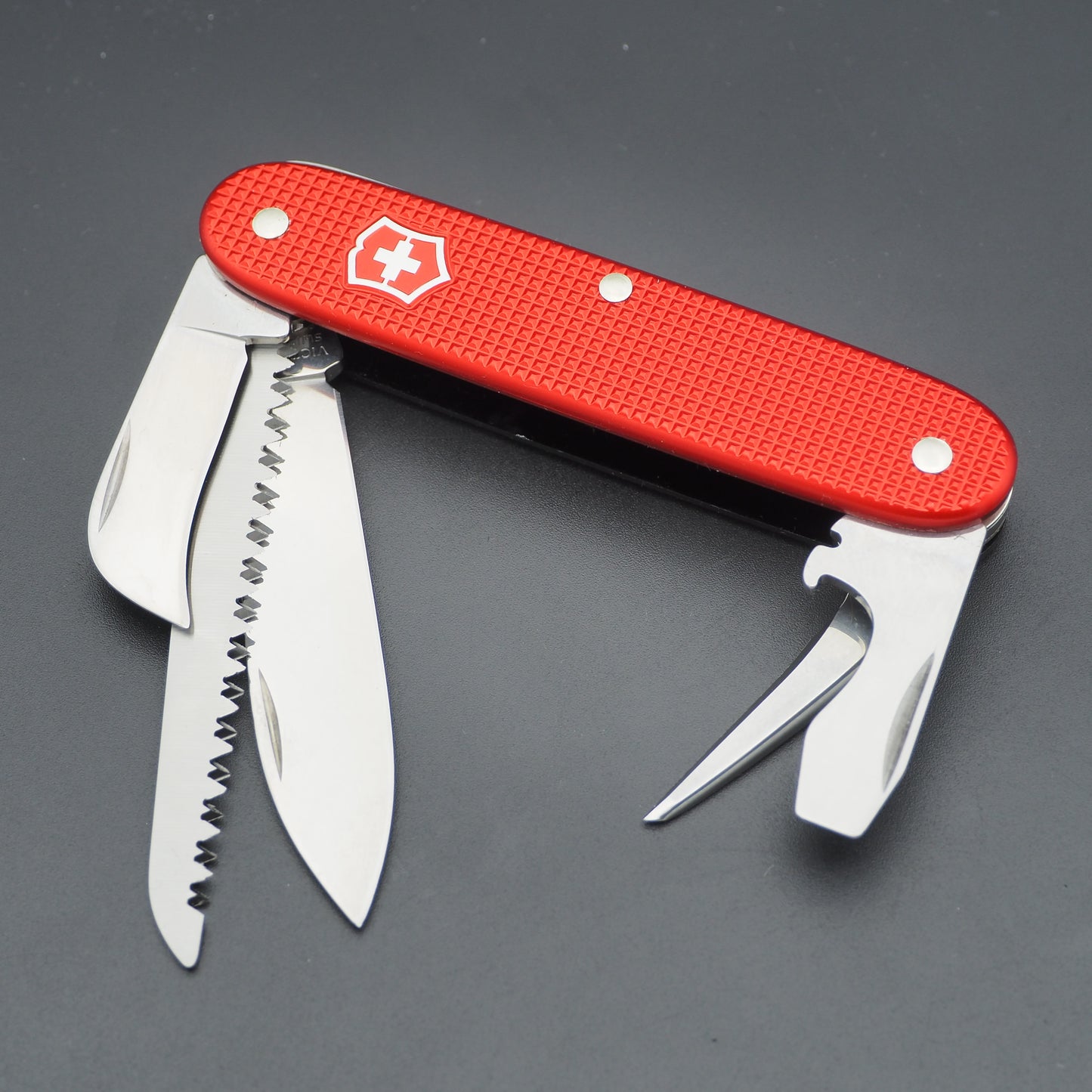 Victorinox Alox Harvester BiColor Red/Black J.C. INTL Special (NEW)