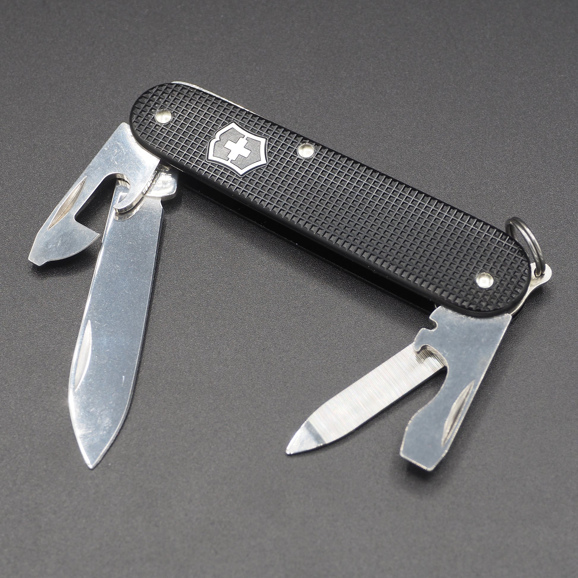 Victorinox Pioneer Black Alox Swiss Army Knife at Swiss Knife Shop
