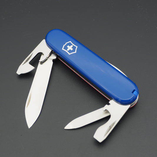 Victorinox Sportsman Blue/Red Bicolor 84mm DISCONTINUED New Old Stock without Keyring
