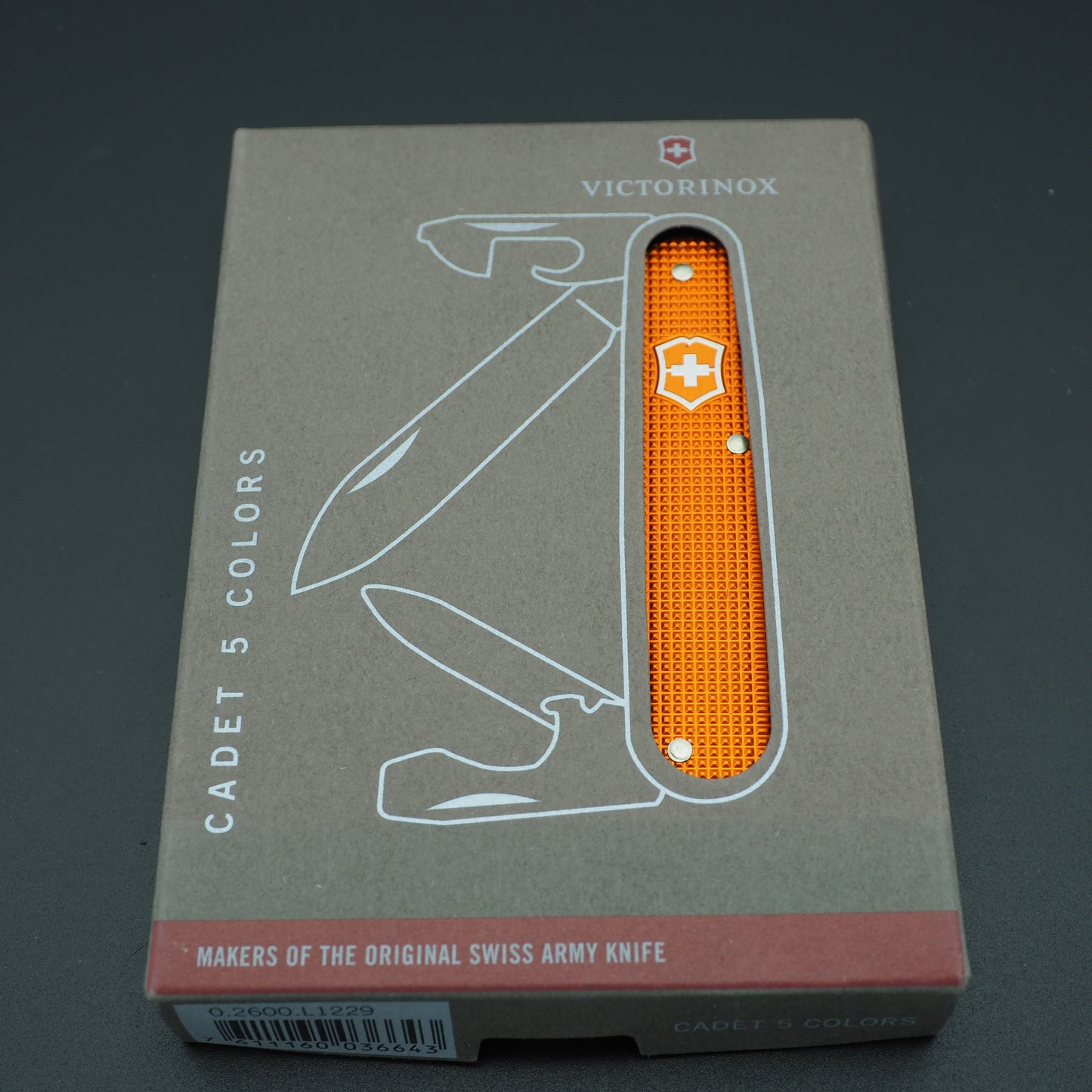 Victorinox Cadet Color Alox Orange Special Edition 2012 Discontinued