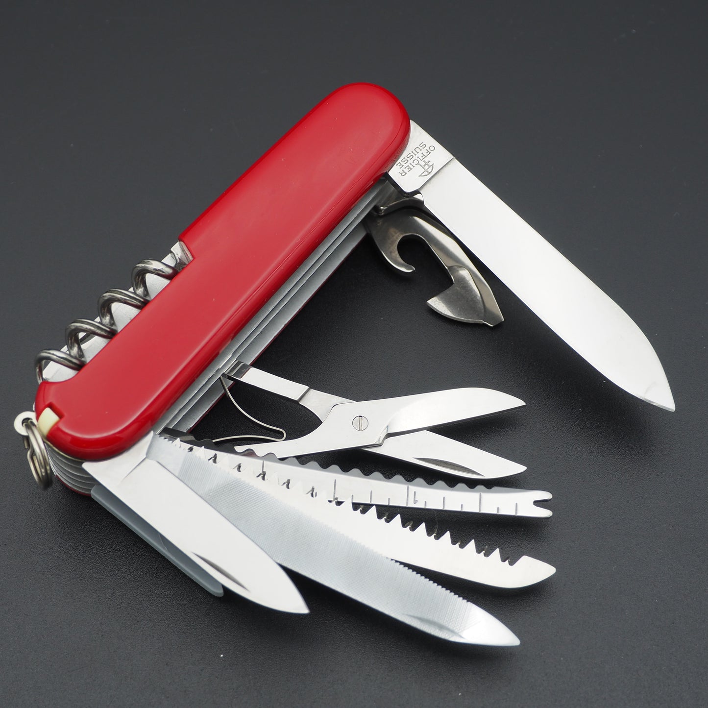 Victorinox Champion seltenes Schweizer Taschenmesser NEU AUS ALTEM LAGER mit Aluminiumpinzette