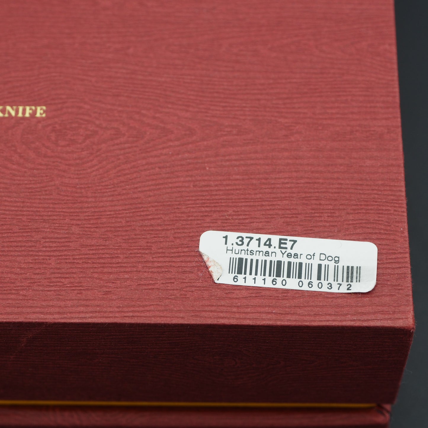 Victorinox Huntsman 2018 Year of the Dog 1.3714.E7 Number: 4591/8888 (NEW)