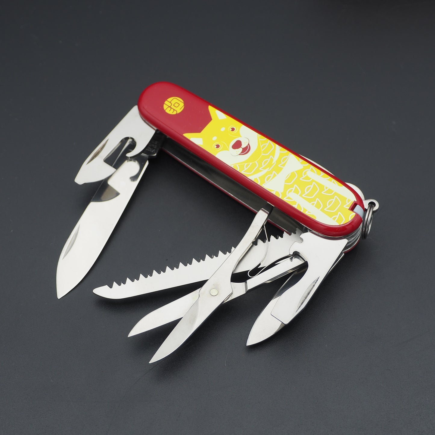 Victorinox Huntsman 2018 Year of the Dog 1.3714.E7 Number: 4591/8888 (NEW)