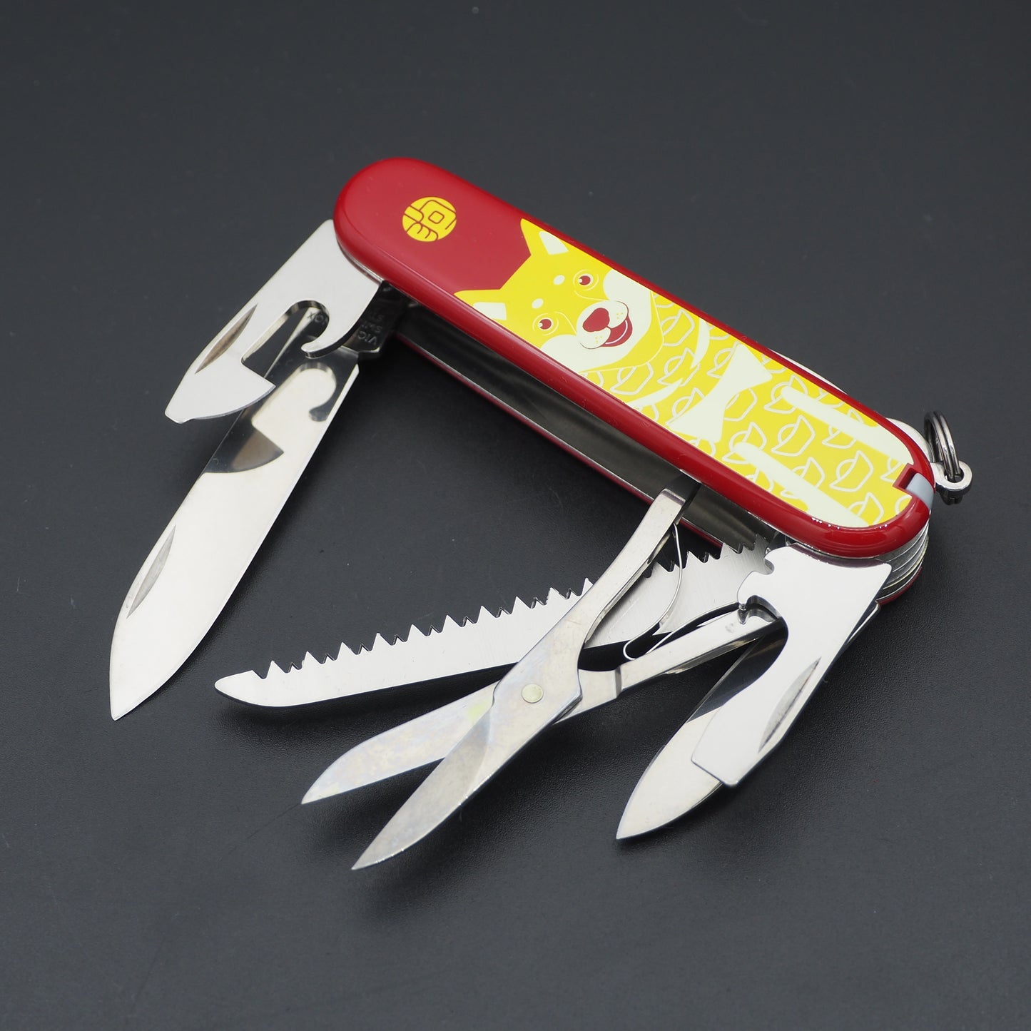 Victorinox Huntsman 2018 Year of the Dog 1.3714.E7 Number: 4158/8888 (NEW)
