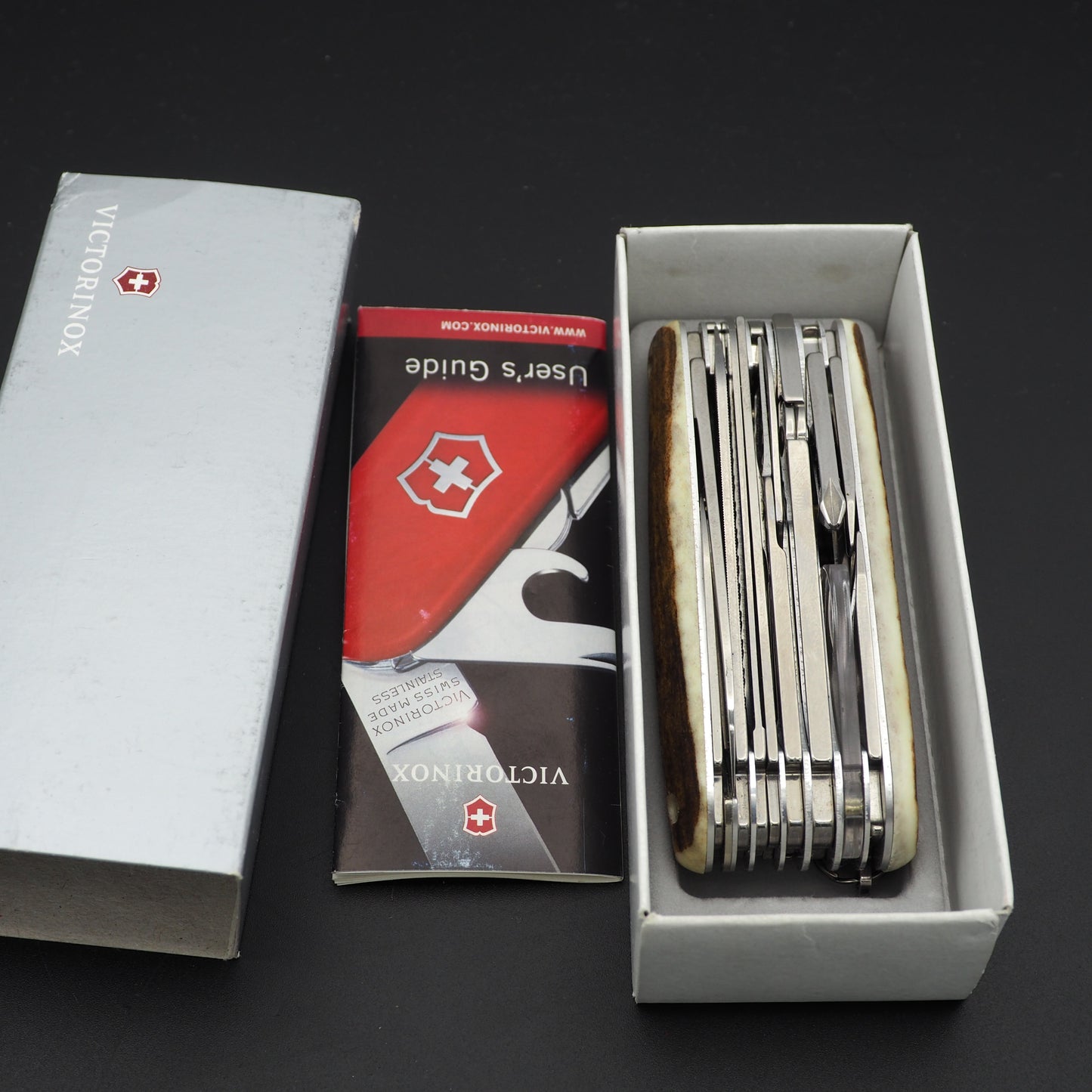 Victorinox Swisschamp Staghorn 1.6791.66  (NEW)