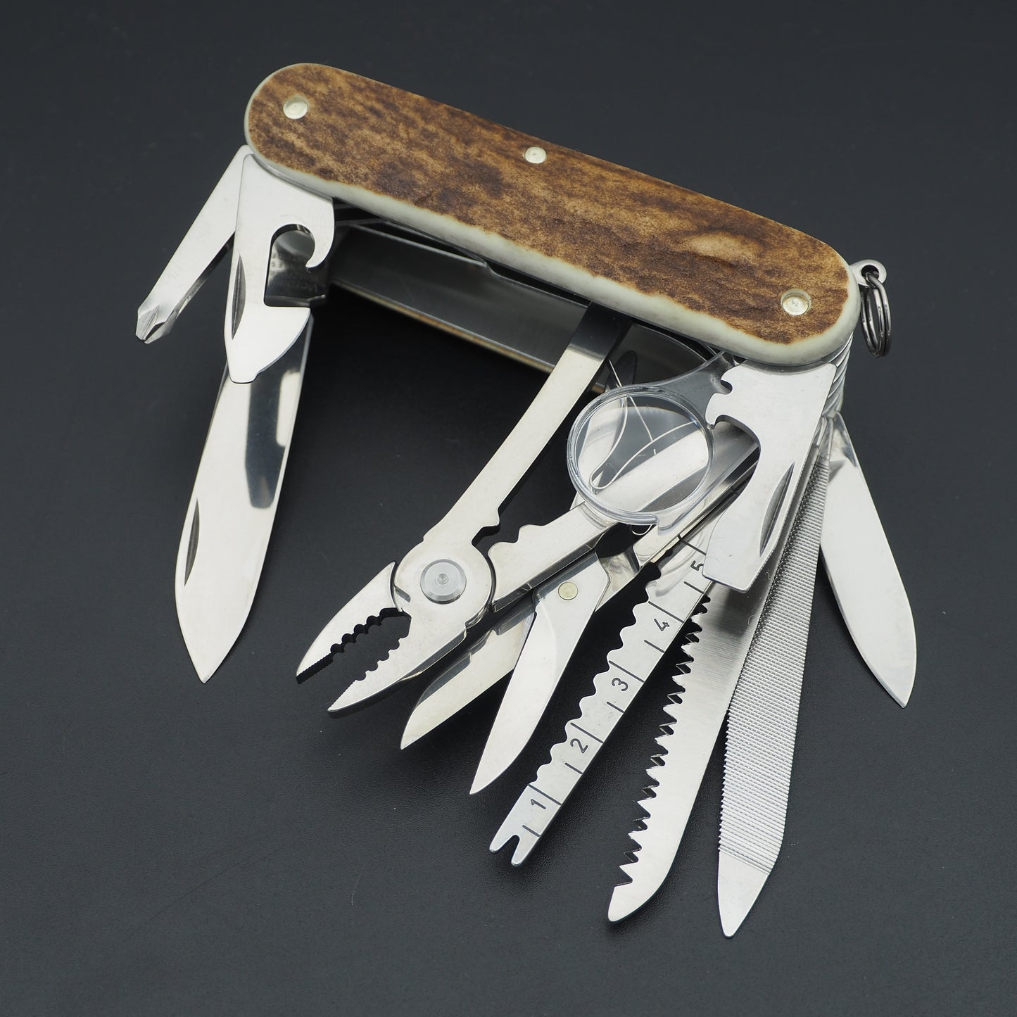 Victorinox Swisschamp Staghorn 1.6791.66  (NEW)