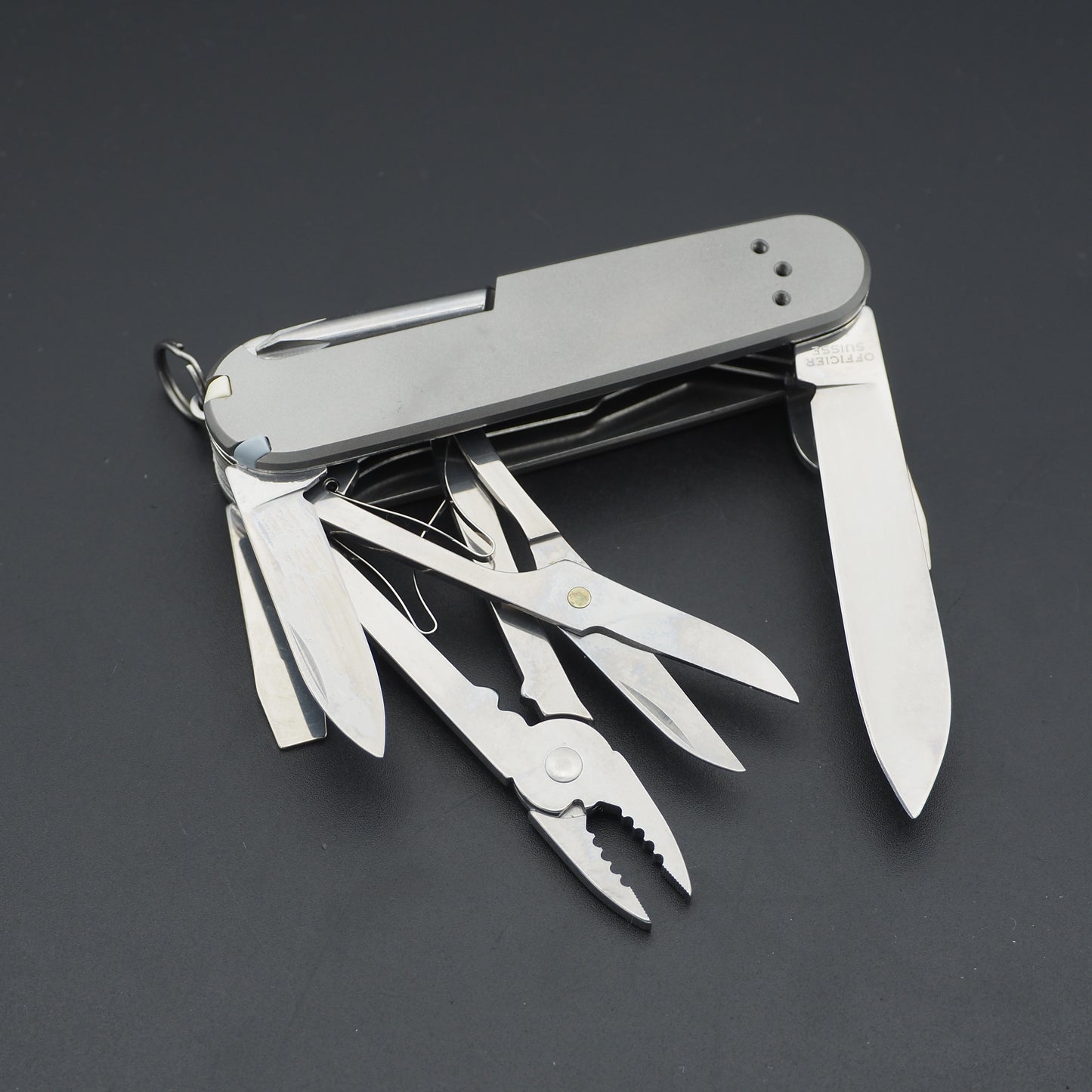 Victorinox Deluxe Tinker + Daily Customs Scales NEW 91mm Swiss Army