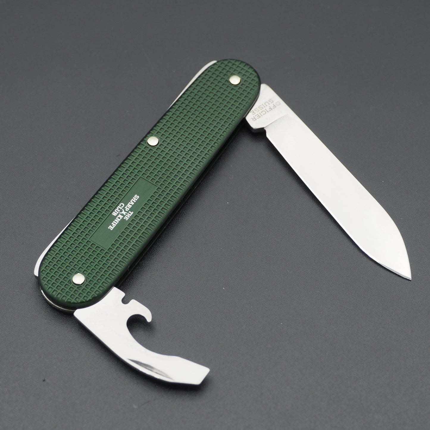 Victorinox Bantam 84mm Alox Green The Sharp Knife Club Edition