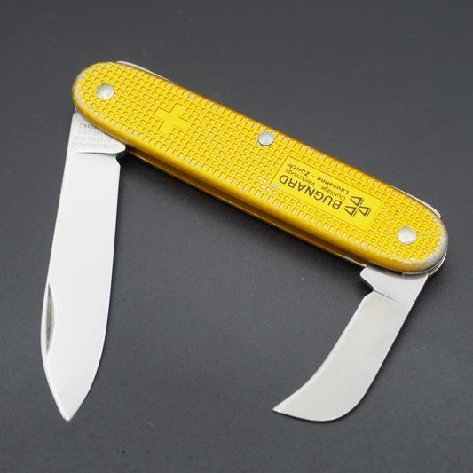 Victorinox Pruner Alox OC Gold USED with Ad: Bugnard