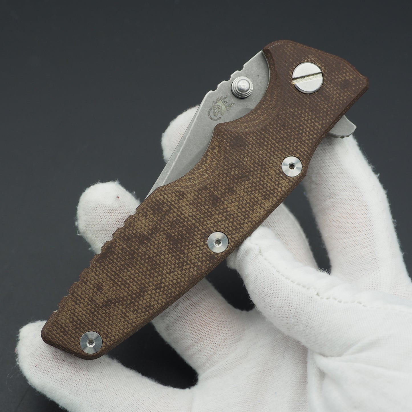 Hinderer	Eklipse 3.5" Long Bowie Micarta (USED)
