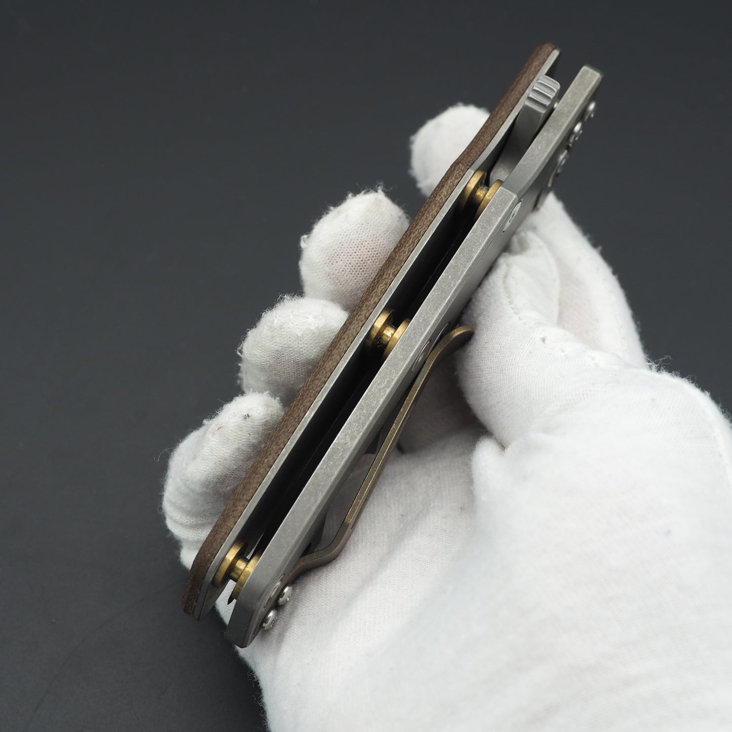 Hinderer	Eklipse 3.5" Long Bowie Micarta (USED)