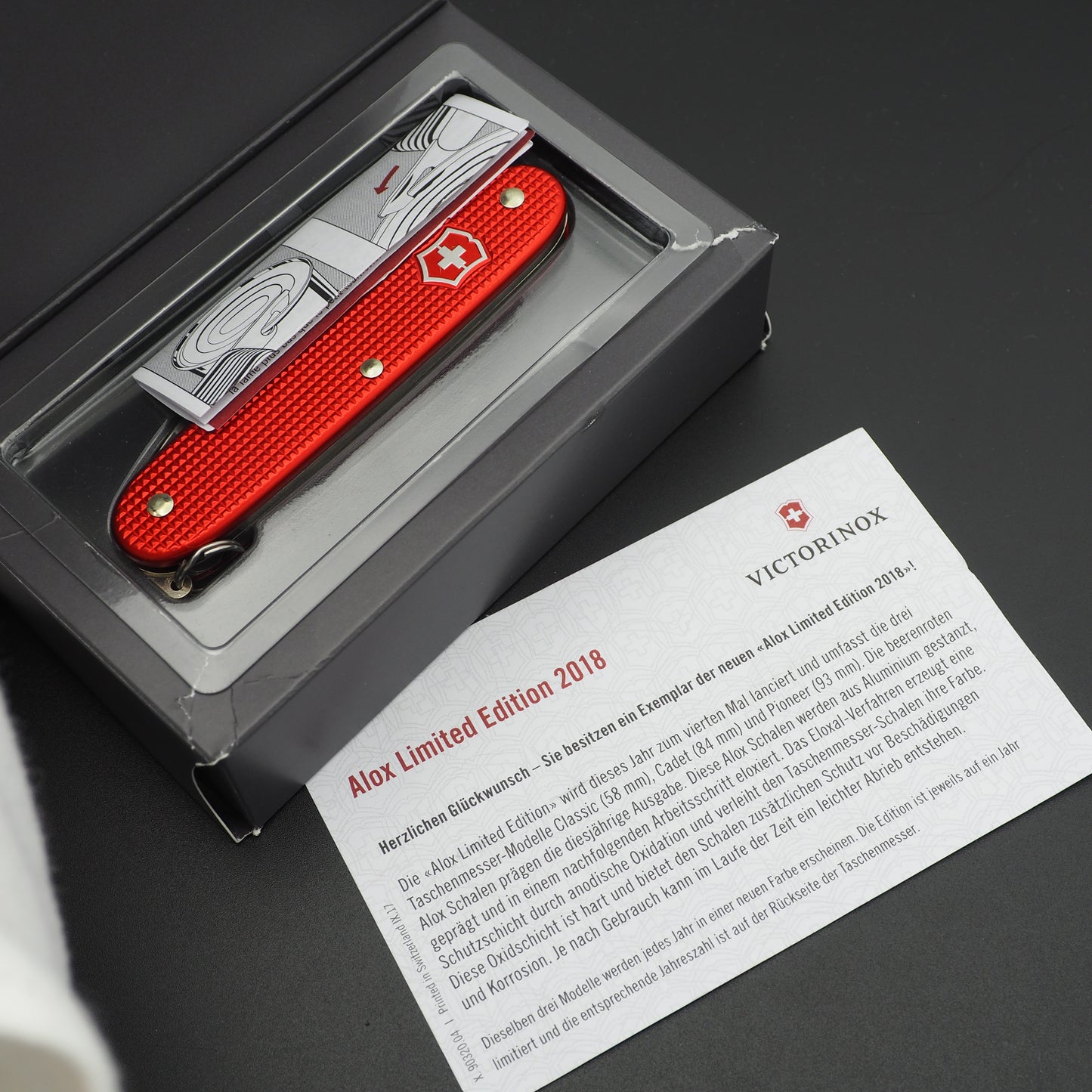 Victorinox Alox Limited Edition 2018 Pioneer 93mm Berry Red