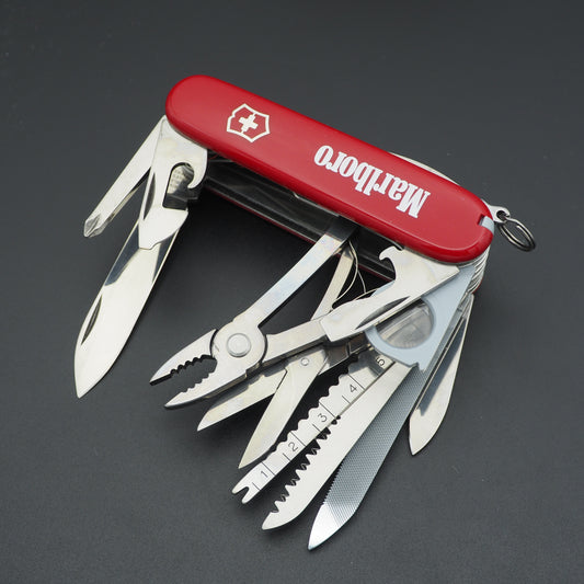 Victorinox Marlboro Swiss Champ Swiss Army Knife like NEW (box damaged)