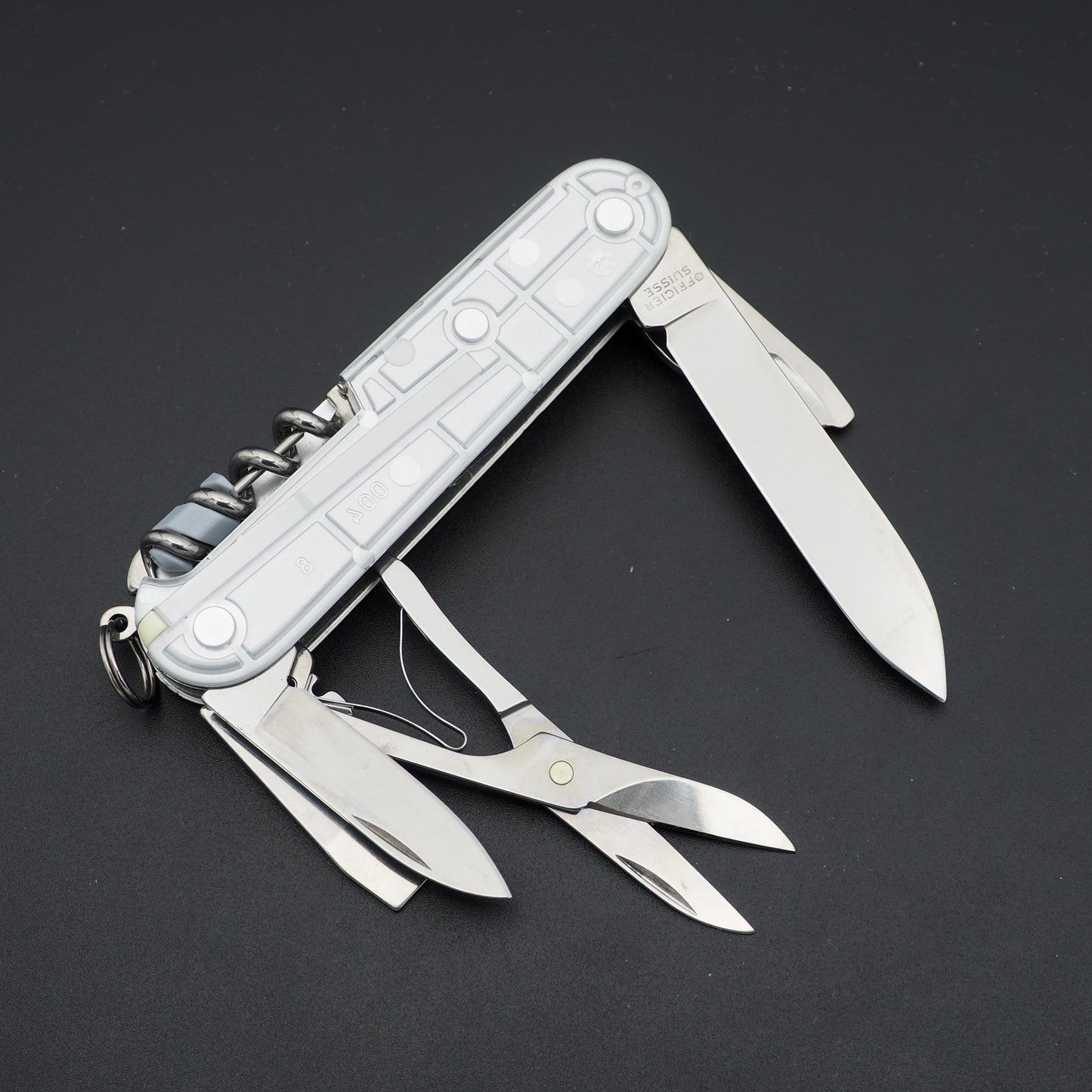 Victorinox Climber Silver Tech Swiss Army Knife like NEW