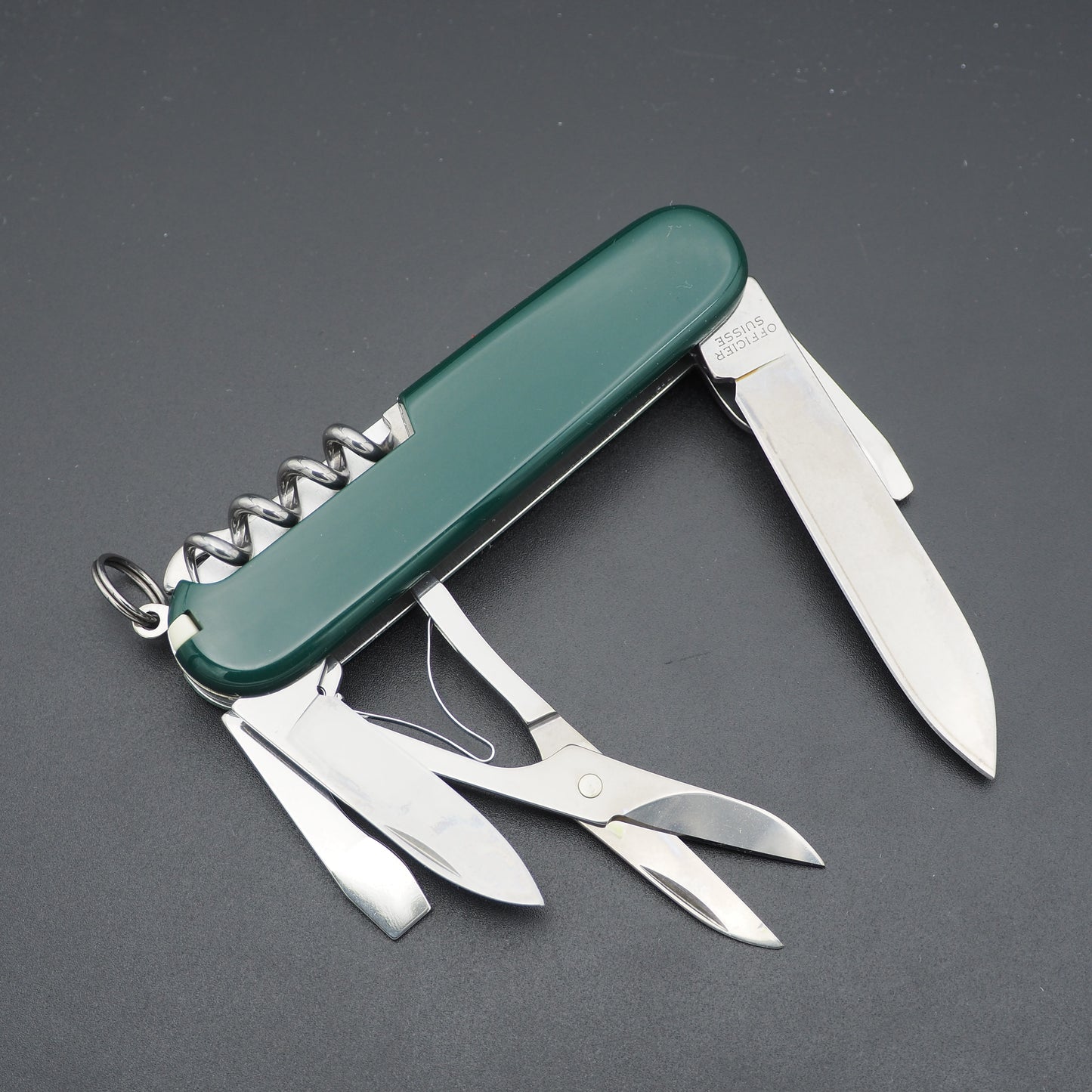 Victorinox Climber Green Swiss Army Knife like NEW