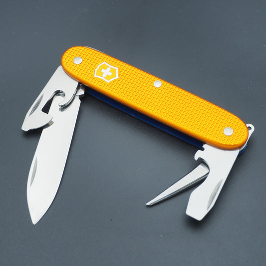 Victorinox like NEW Pioneer Bicolor Aqua Trade Blue/Orange (without box)