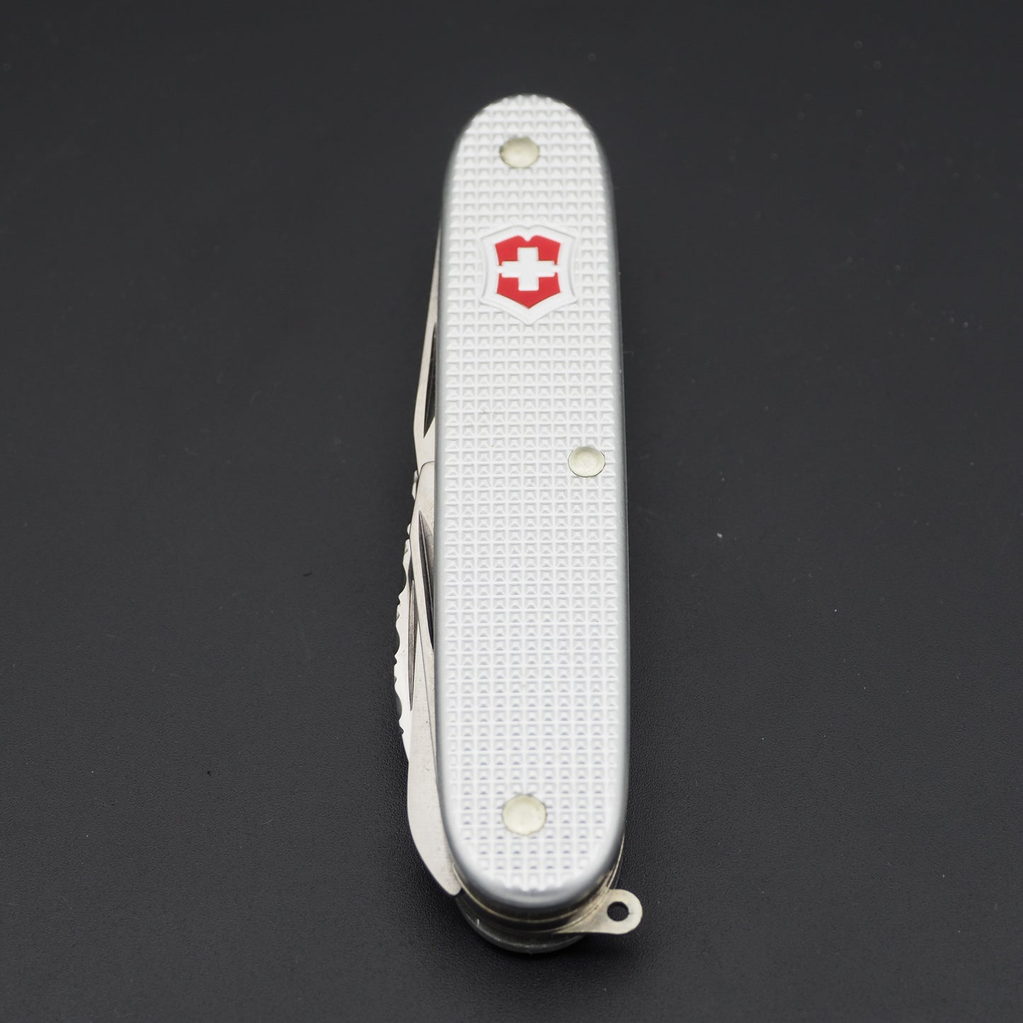 Victorinox wie NEU Farmer Silver Tom Stratton Filework (ohne Box)