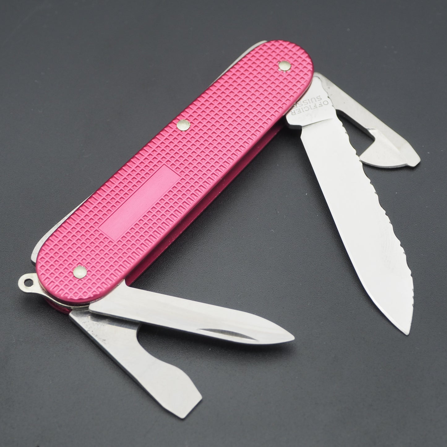 Victorinox like NEW Cadet Pink Tom Stratton Filework (without box)