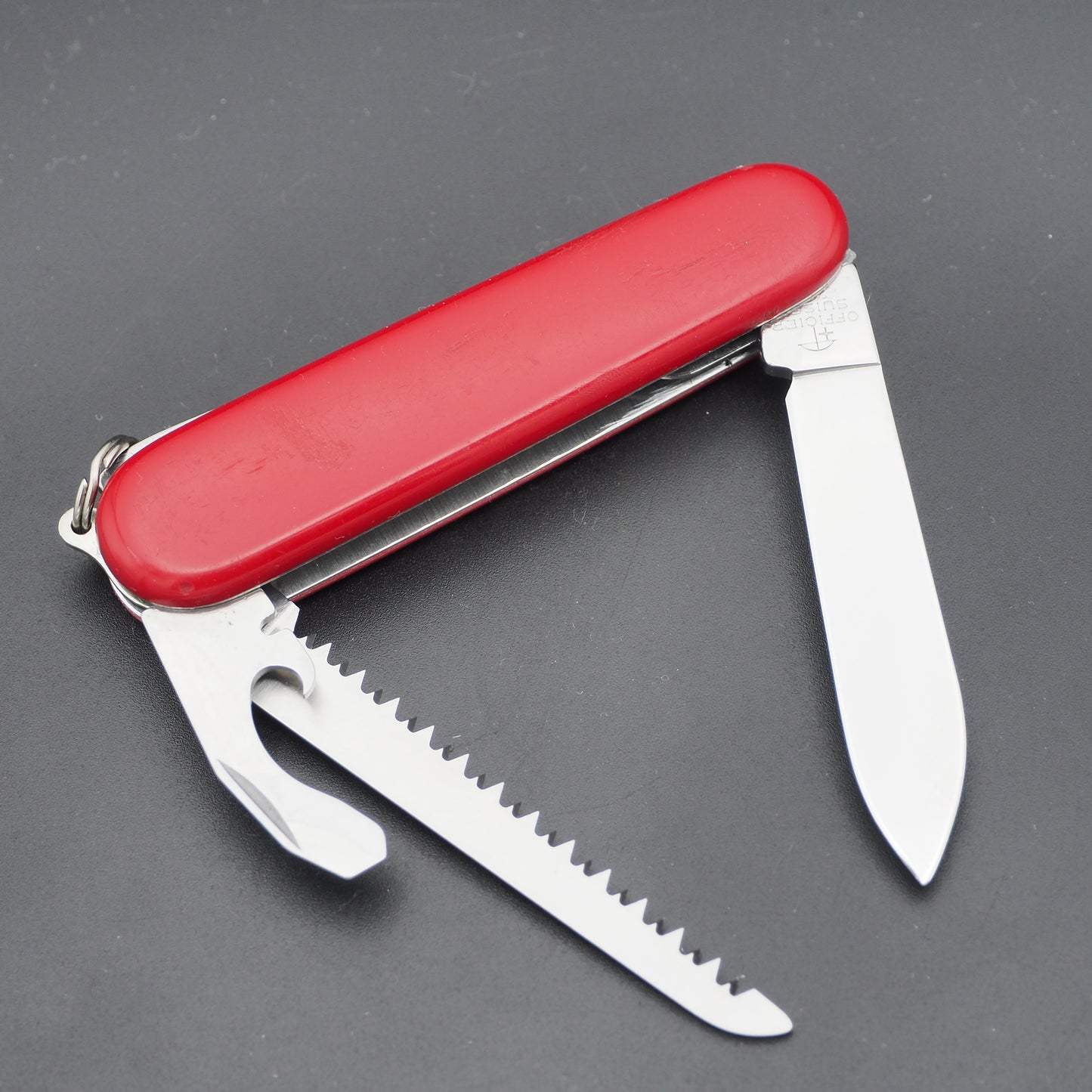 Victorinox Lumberjack OLD Shield USED Scales 5/10 Tools 9,5/10