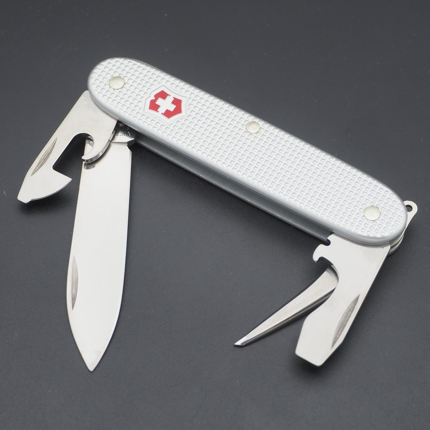 Victorinox Pioneer Silver SRF Schweizer Armee neuwertig NEU ohne Box