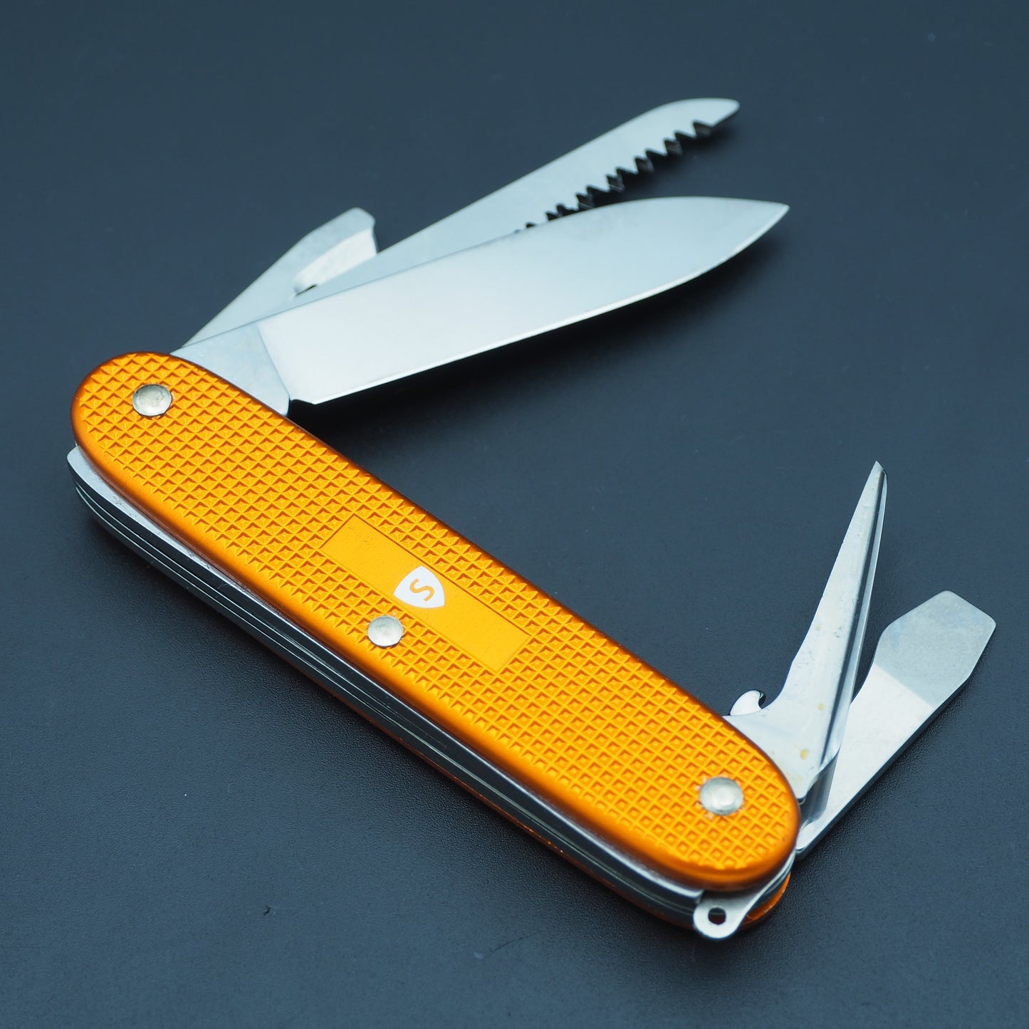 Victorinox SMS Farmer Orange Swiss Army neuwertig NEU ohne Box