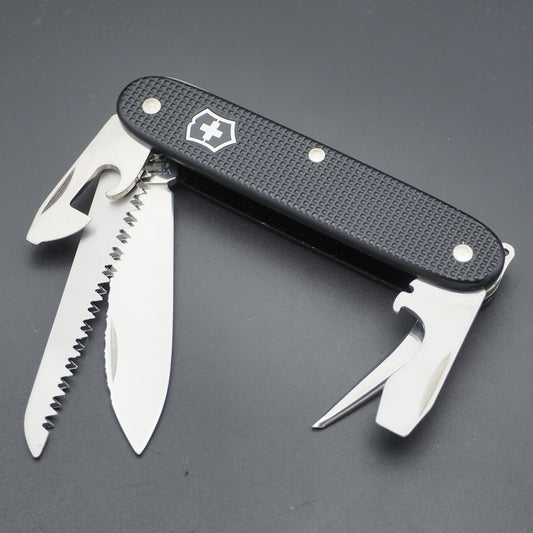 Victorinox Filework (Tom Stratton) Farmer Black Swiss Army mint NEW w/o Box