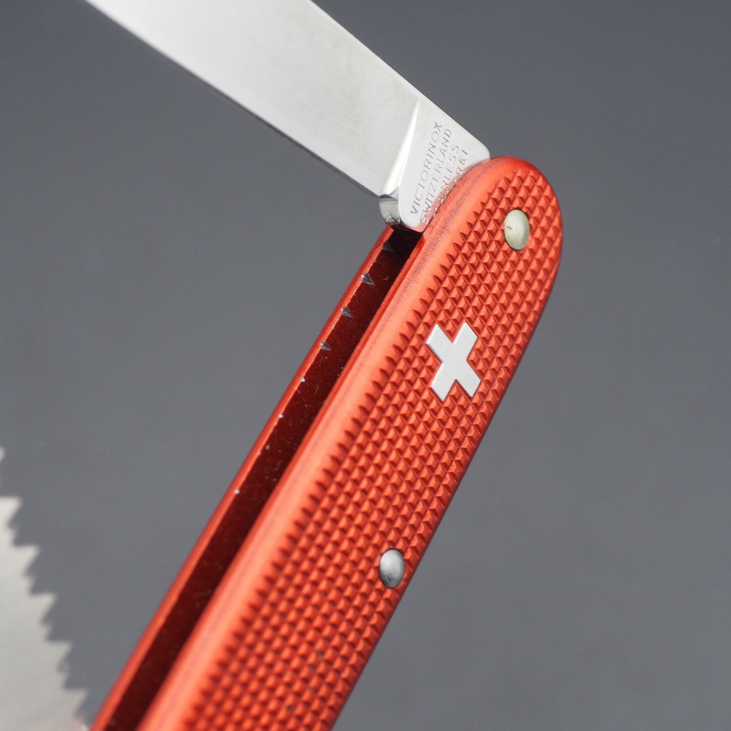 Victorinox Woodsman OC Old Cross Red Swiss Army GEBRAUCHT in gutem Zustand 8,5/10 ohne Box