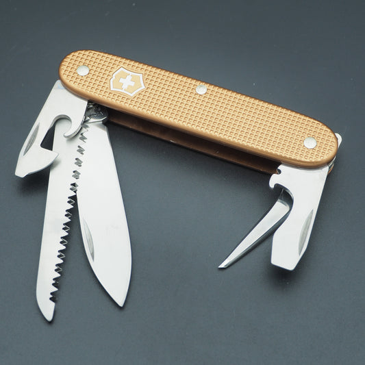 Victorinox Farmer Copper Swiss Army Knife like NEW (no box)