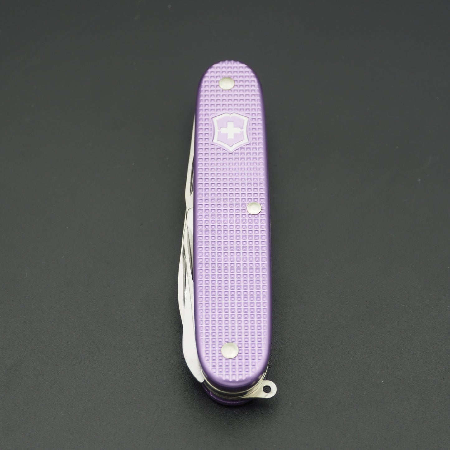 Victorinox Farmer Lavender SwissBianco Swiss Army Knife like NEW (no box)