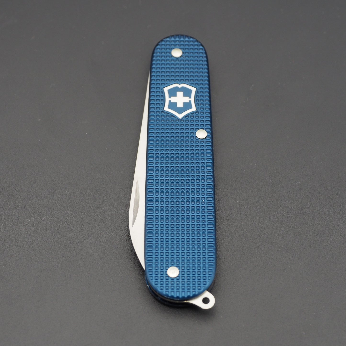 Victorinox Lake Lucerne Blue Alox Bantam SwissBianco Swiss Army Knife like NEW (no box)