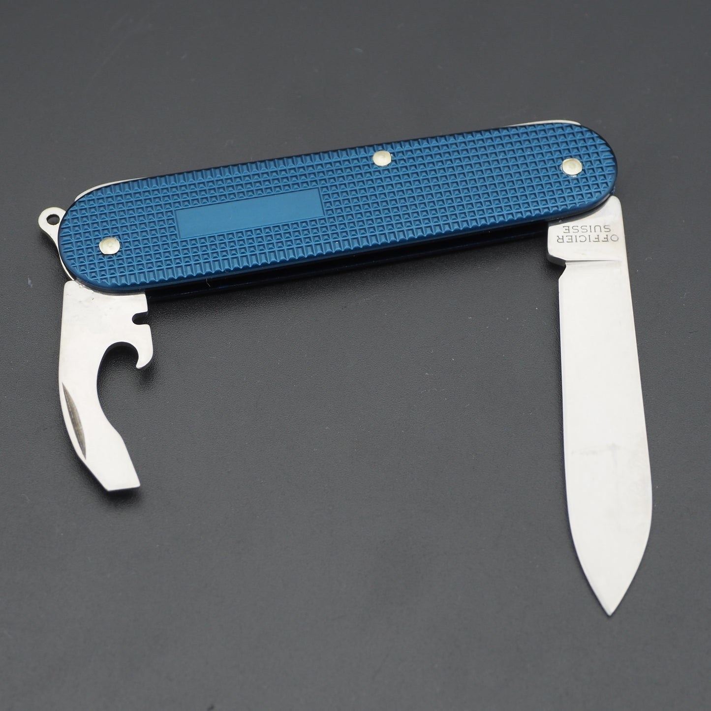 Victorinox Lake Lucerne Blue Alox Bantam SwissBianco Swiss Army Knife like NEW (no box)