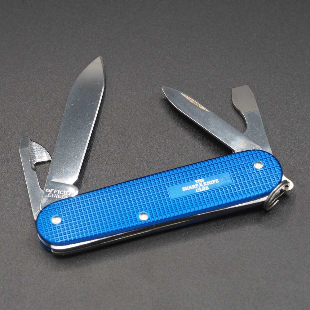 Victorinox Cadet Alox Blue The Sharp Knife Club Edition