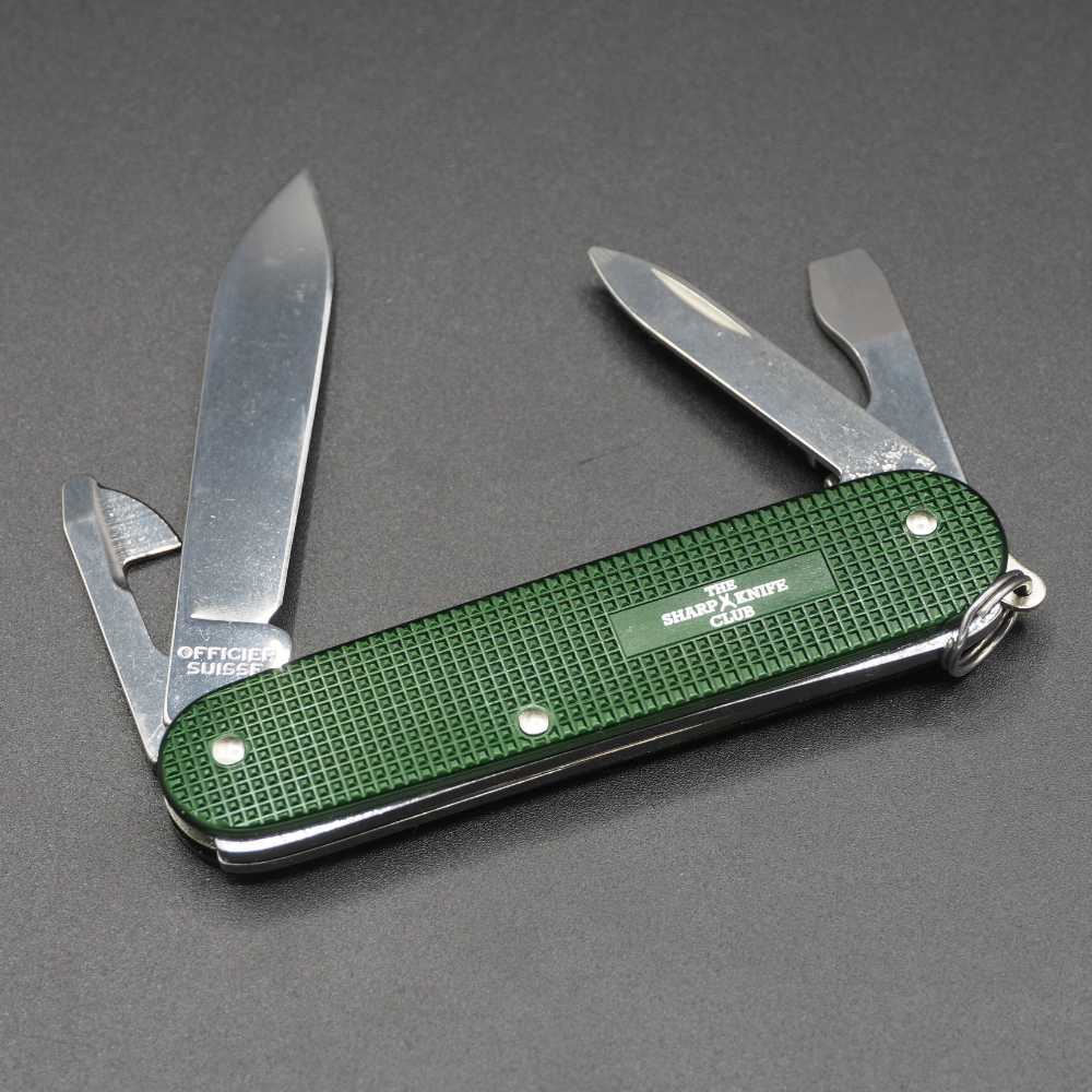 Victorinox Cadet Alox Green The Sharp Knife Club Edition