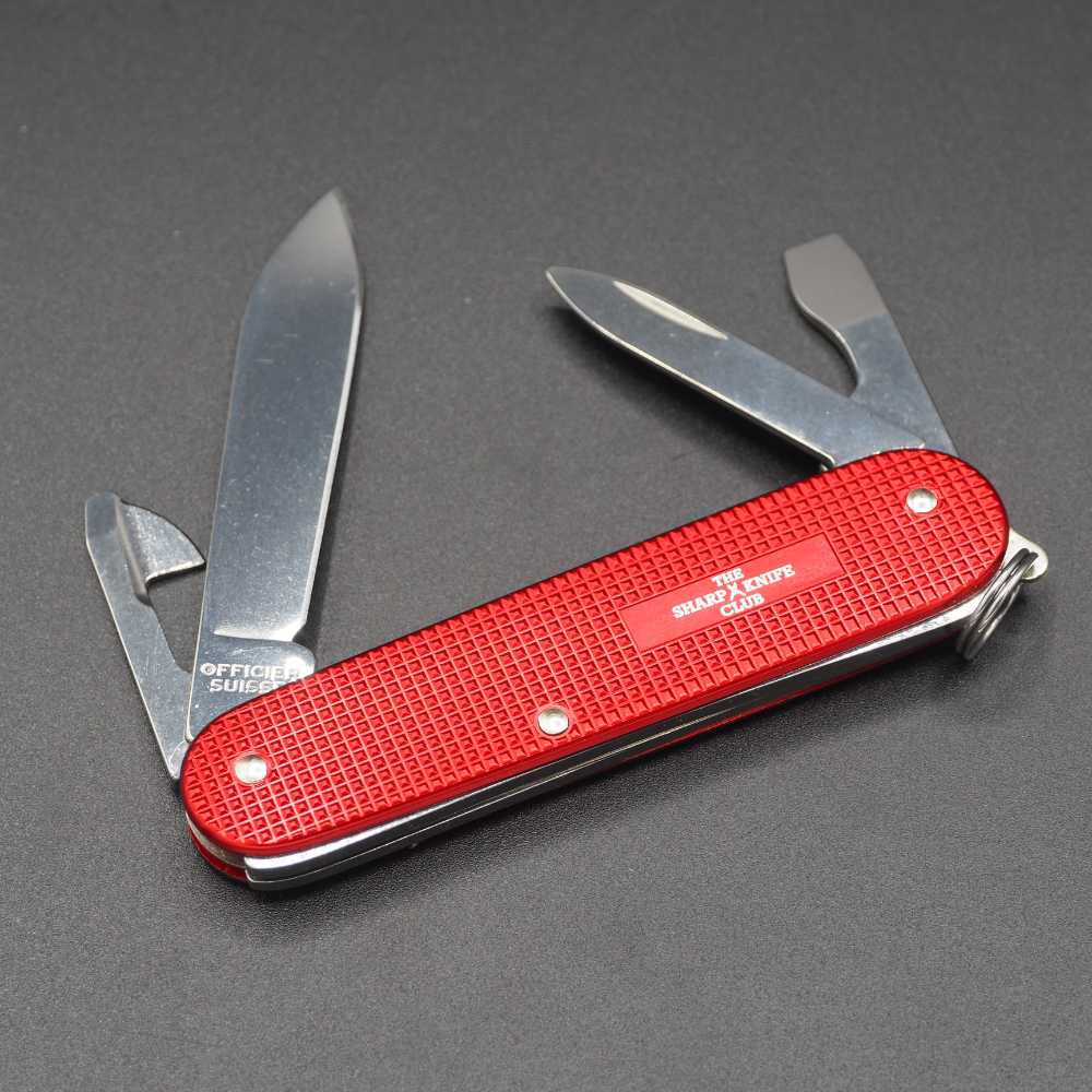 Victorinox Cadet Alox Red The Sharp Knife Club Edition