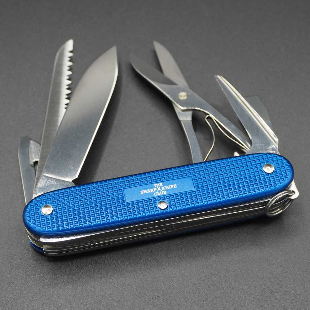 Victorinox Farmer X Alox Blue The Sharp Knife Club Edition