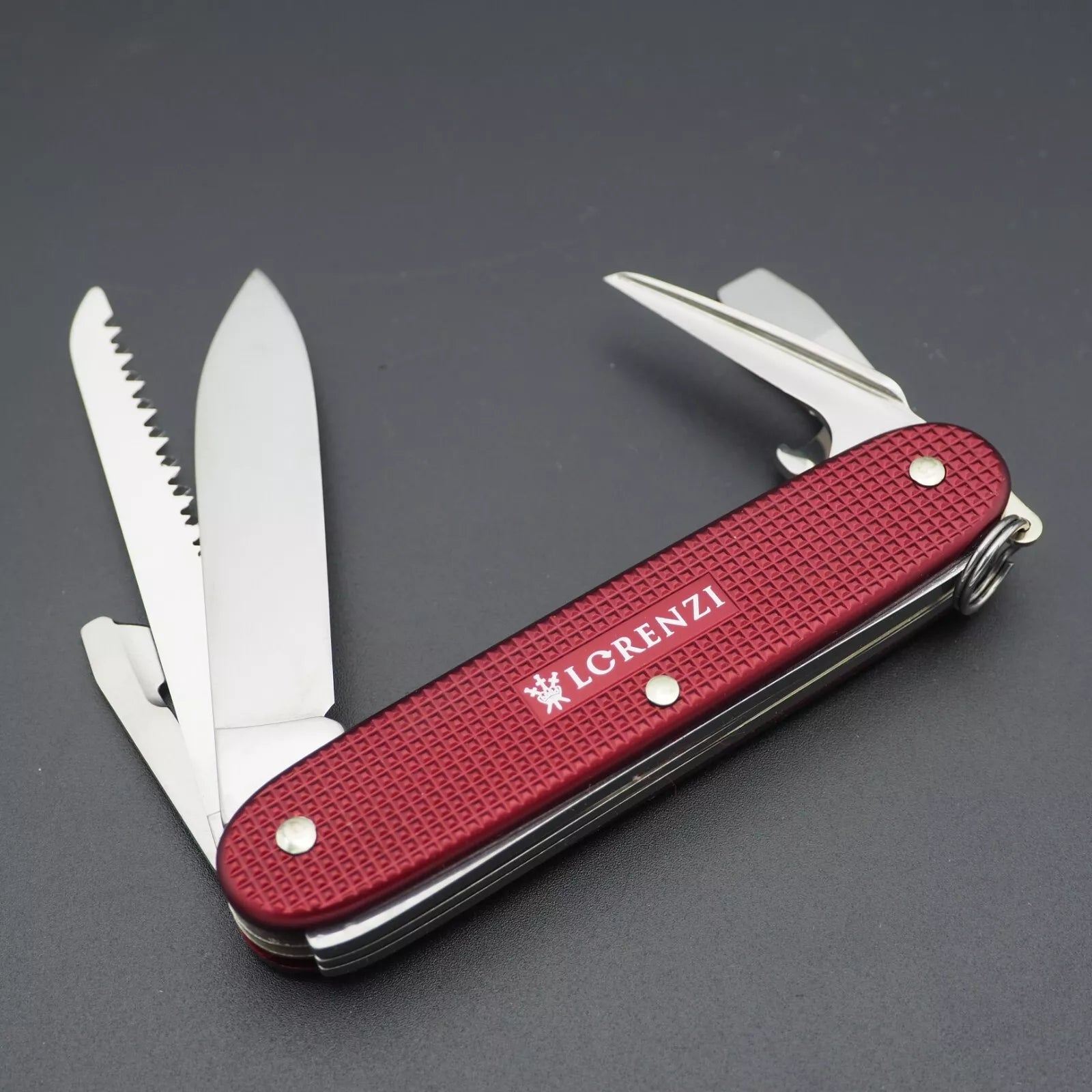Victorinox Farmer Alox Lorenzi Burgundy Red Limited Special Victorinox Farmer Alox Lorenzi Burgundy Red Limited Special