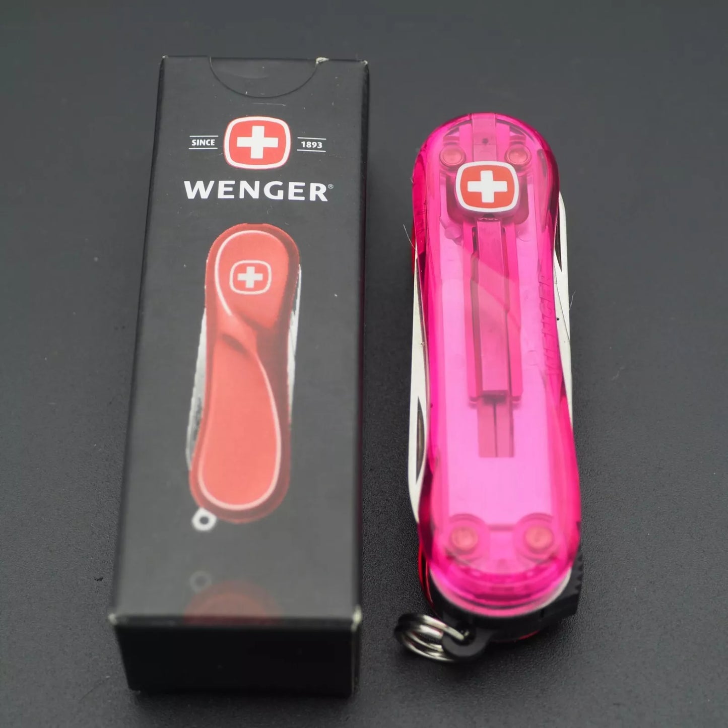 Wenger Nagelclip Pink 580 NIB Neu