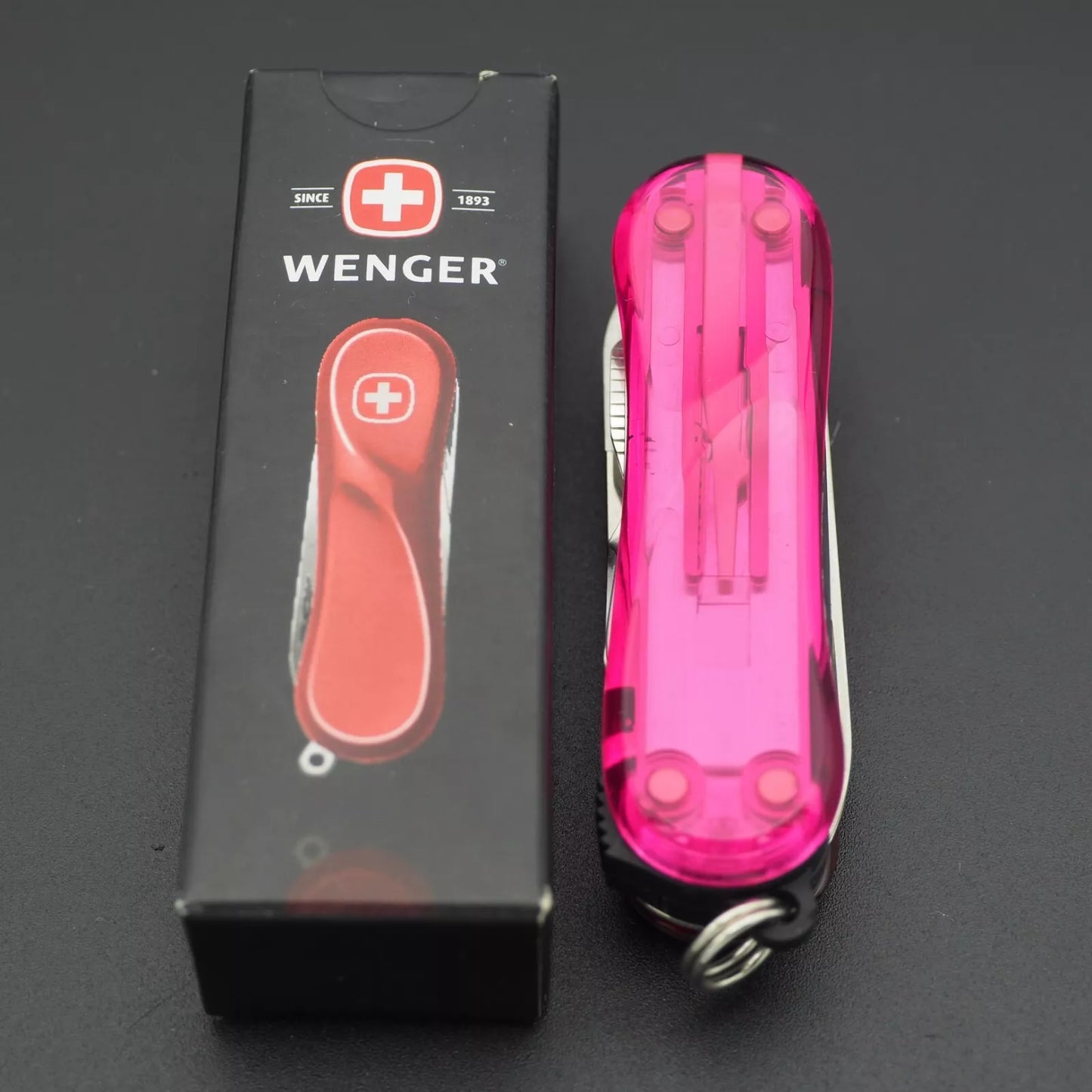 Wenger Nagelclip Pink 580 NIB Neu