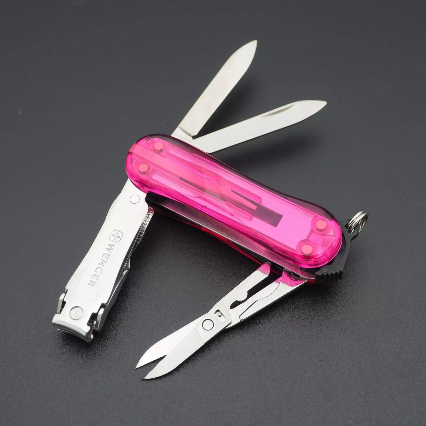 Wenger Nail Clip Pink 580 NIB New