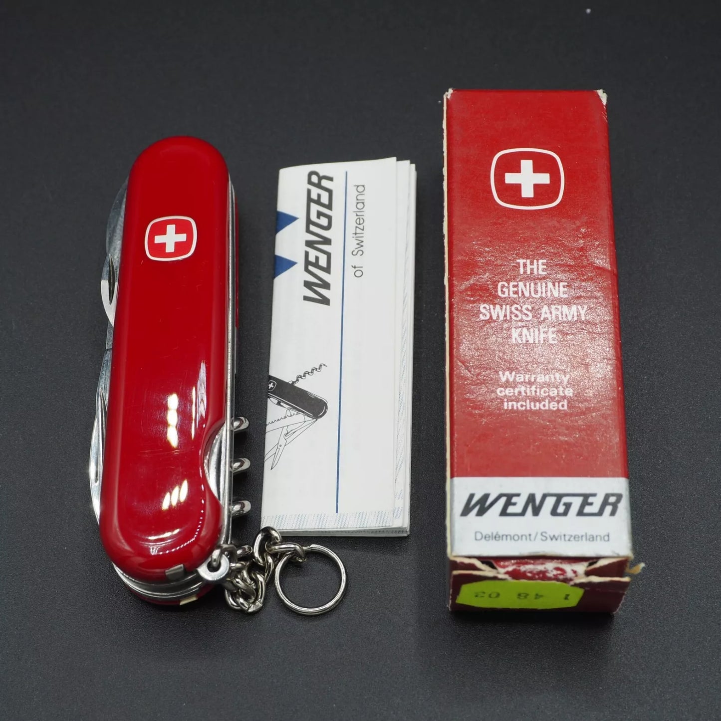 Wenger Journeyman, sehr seltenes, eingestelltes Schweizer Taschenmesser, neu in Box