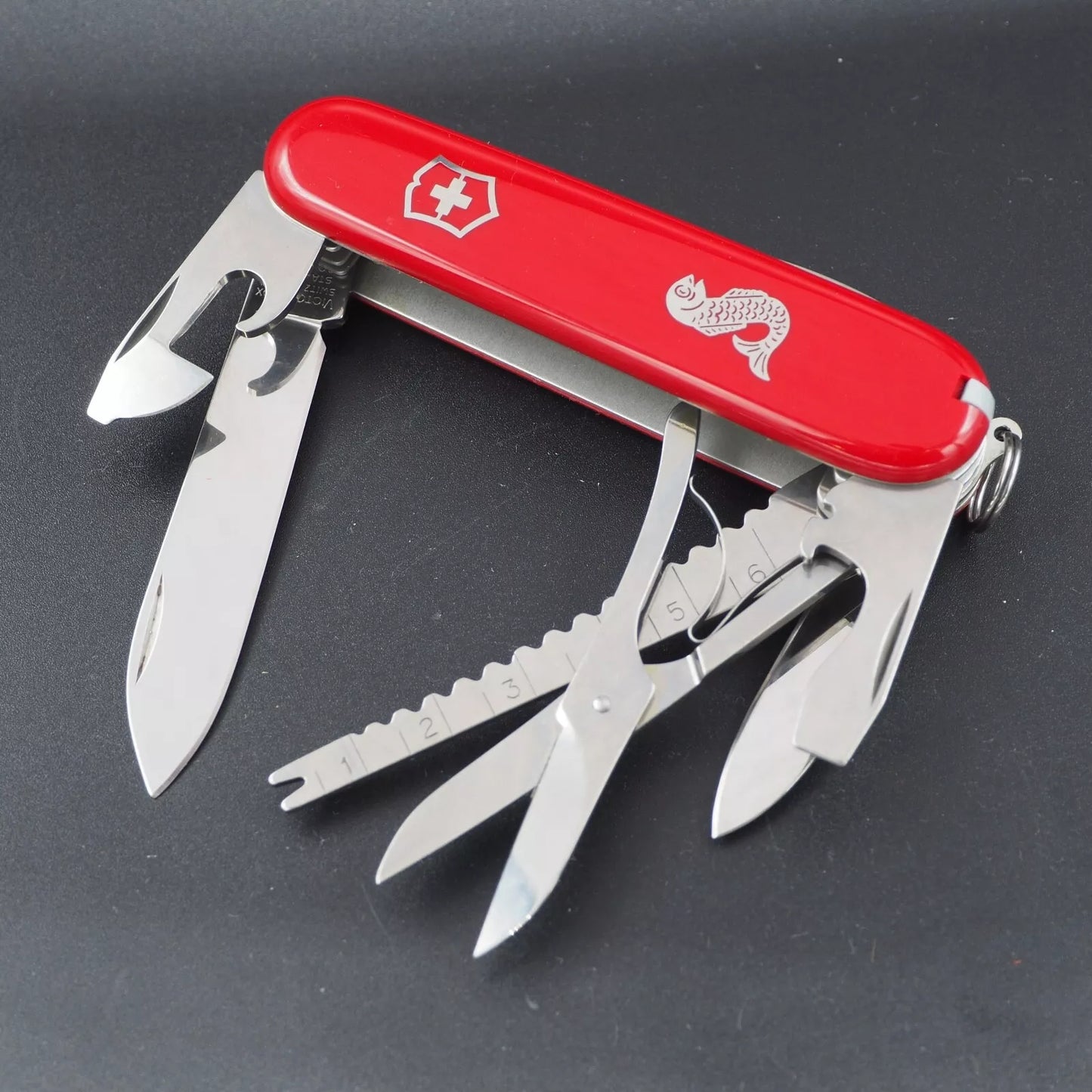 Victorinox Angler ALTER LAGER Schweizer Taschenmesser BNIB